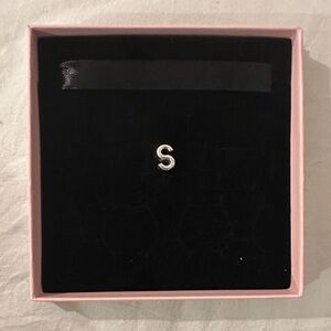Silver Initial 'S' Pandora Charm